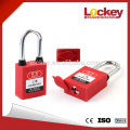 Safety Lockout 38mm plastic Shackle Dustproof Padlock